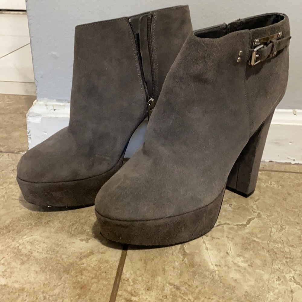 Grey Suede DV by Dolce Vita Booties
